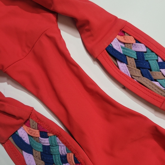 RARE Red Carter Dream Weaver Bikini Set - Picture 10 of 11